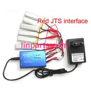 LinParts.com - Charger + Balance charger box set(Red JTS Interface)